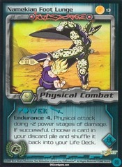 Namekian Foot Lunge - 013 - Limited Edition - Flat Foil